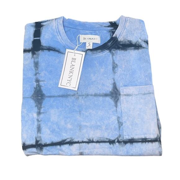 NWT! Blank NYC Tie Dye Pocket T-Shirt - Size Small - Picture 4 of 4